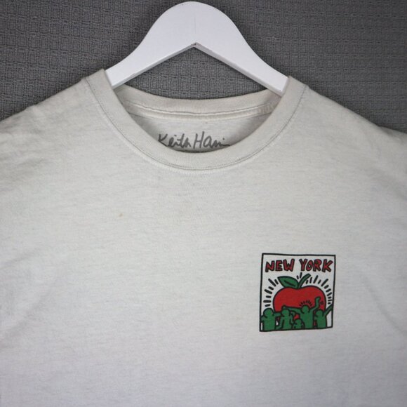 Keith Haring New York City Graphic Tee Mens Large - Picture 4 of 8